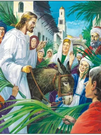 Produit Puzzle Cadre - Entrée dans Jérusalem Image