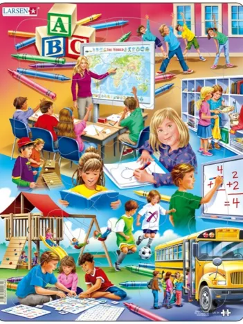 Produit Puzzle Cadre - Retour à l'Ecole Image