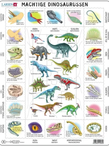 Produit Puzzle Cadre - Dinosaures (en Hollandais) Image