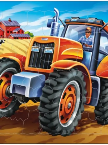 Produit Puzzle Cadre - Tracteur Image