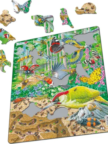 Produit Puzzle Cadre - La Vie Trépidante de la Forêt Image