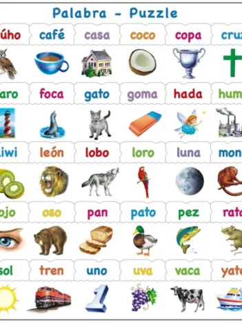 Produit Puzzle Cadre - Palabra (en Espagnol) Image