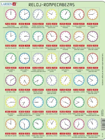 Produit Puzzle Cadre - Reloj Rompecabezas (en Espagnol) Image