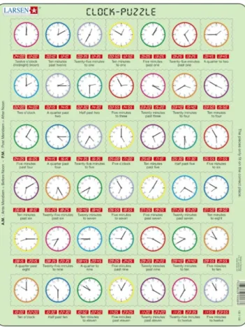 Produit Puzzle Cadre - Clock-Puzzle (en Anglais) Image