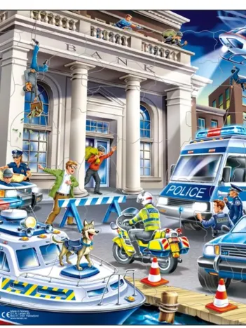 Produit Puzzle Cadre - Police Image