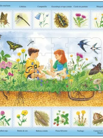 Produit Puzzle Cadre - Puzzle Nature - Champs (Espagnol) Image
