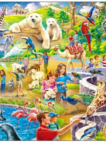 Produit Puzzle Cadre - Au Zoo Image