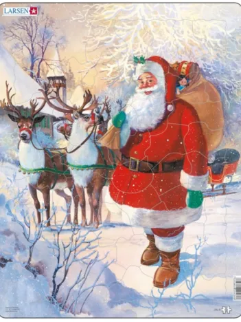 Produit Puzzle Cadre - Père Noël Image