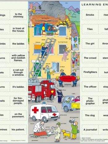 Produit Puzzle Cadre - Apprendre l'Anglais 10 : Les Secours en Mots et en Phrases (en Anglais) Image