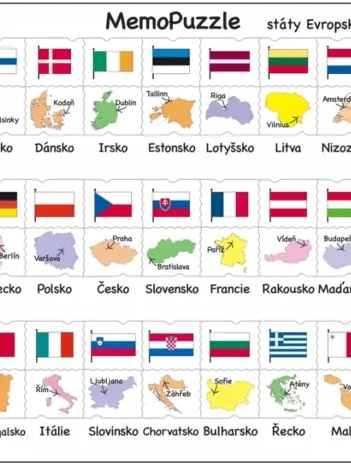 Produit Puzzle Cadre - MemoPuzzle (en Tchèque) Image