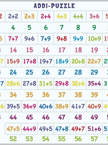 Produit Puzzle Cadre - Apprendre à Compter : L'Addition Image