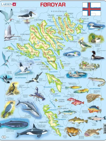 Produit Puzzle Cadre - Iles Feroe Image
