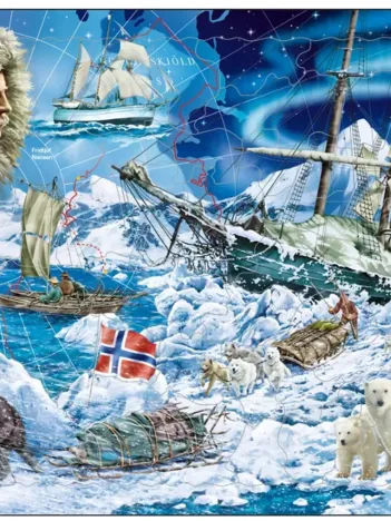 Produit Puzzle Cadre - Vers le Pôle Nord Image