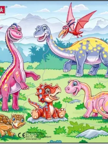 Produit Puzzle Cadre - Dinosaures Image