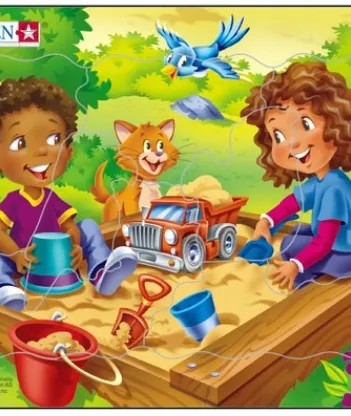 Produit Puzzle Cadre - Jeux d'enfants Image