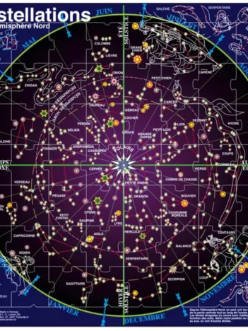 Produit Puzzle Cadre - Les Constellations Image
