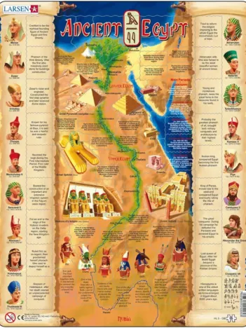 Produit Puzzle Cadre - Ancient Egypt (en anglais) Image