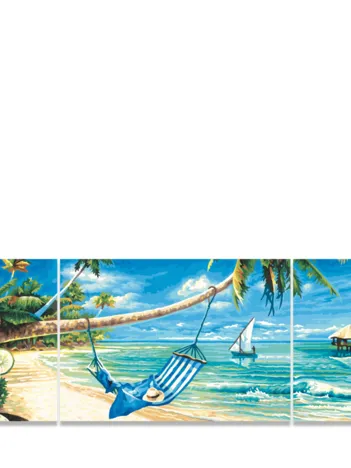 Produit Triptyque - Plage de Rêve Image