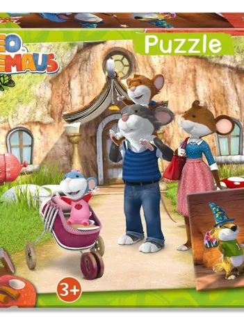 Produit 2 Puzzles - Léo la Souris Image