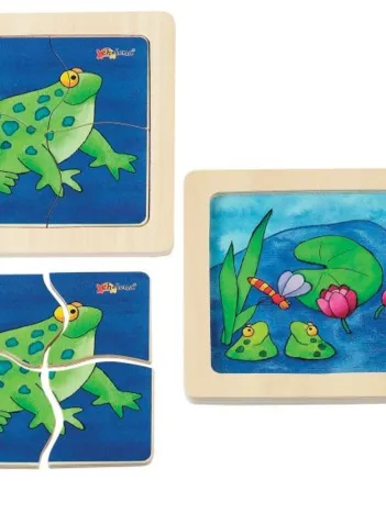 Produit Puzzle en Bois - Grenouille Image