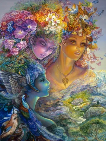 Produit Josephine Wall - The Three Graces Image