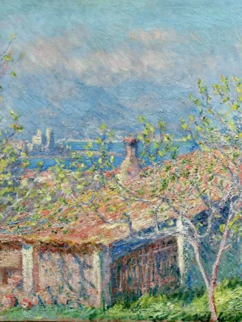Produit Claude Monet : La Maison du Jardinier à Antibes, 1888 Image