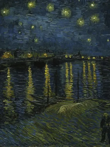 Produit Vincent Van Gogh - La Nuit Etoilée, 1888 Image