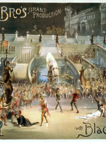 Produit Affiche pour la Comédie Musicale - The Black Crook, 1866 Image