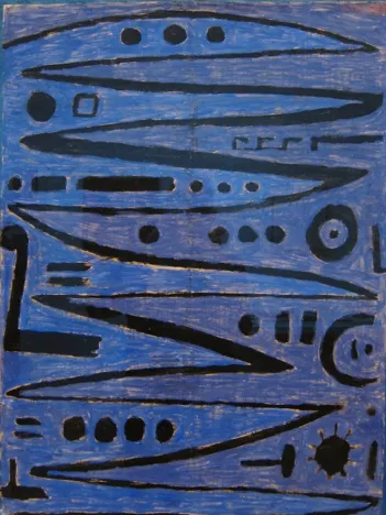 Produit Paul Klee : Les Coups Héroïques de l'Arc, 1938 Image