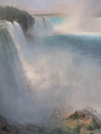 Produit Frederic Edwin Church : Les Chutes du Niagara - Côté Américain, 1867 Image