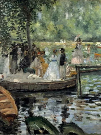 Produit Auguste Renoir : La Grenouillère, 1869 Image