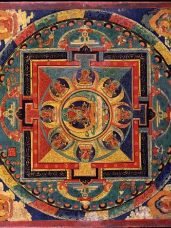 Produit Ecole Tibétaine - Mandala d'Amitabha Image