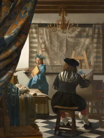 Produit Vermeer Johannes : L'Art de la Peinture, 1666-1668 Image