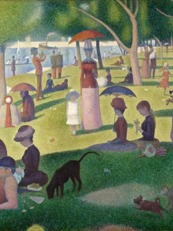 Produit Georges Seurat : Un Dimanche Après-Midi à l'île de la Grande Jatte, 1884-1886 Image
