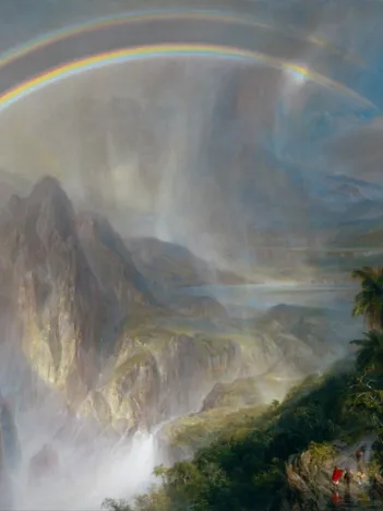 Produit Frederic Edwin Church : Rainy Season in the Tropics, 1866 Image