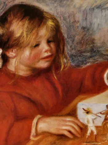 Produit Auguste Renoir : Claude Renoir jouant, 1905 Image