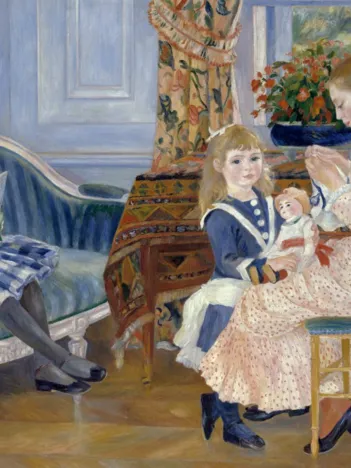 Produit Auguste Renoir : L'après-midi des enfants à Wargemont, 1884 Image