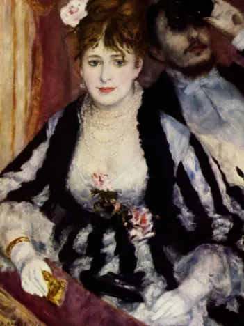 Produit Auguste Renoir : La Loge, 1874 Image