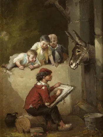 Produit François-Louis Lanfant de Metz : Le Jeune Peintre, 1892 Image