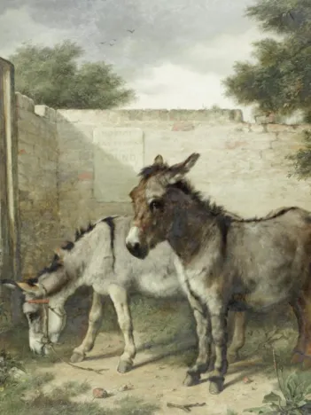 Produit Walter Hunt : In the Pound, 1882 Image