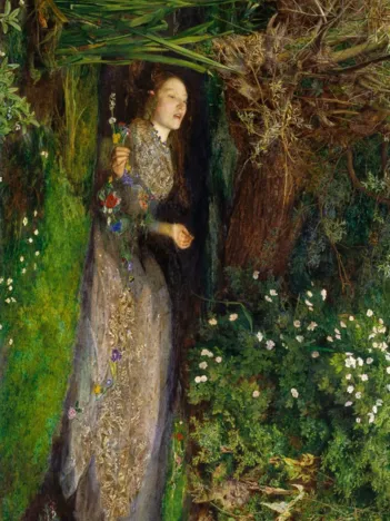 Produit John Everett Millais : Ophelia, 1851 Image