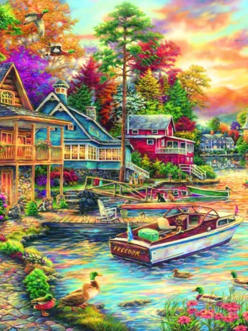 Produit Chuck Pinson - Freedom at the Lake Image