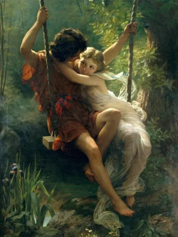 Produit Pierre-Auguste Cot : Le Printemps, 1873 Image