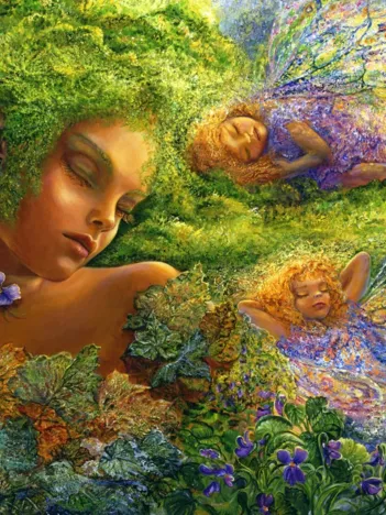 Produit Josephine Wall - Moss Maiden Image