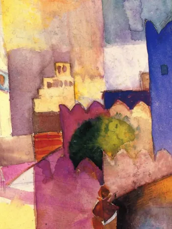 Produit August Macke - Kairouan (III), 1914 Image
