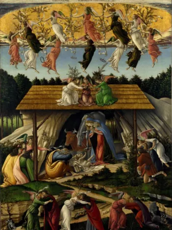 Produit Botticelli Sandro : La Nativité Mystique, 1500-1501 Image