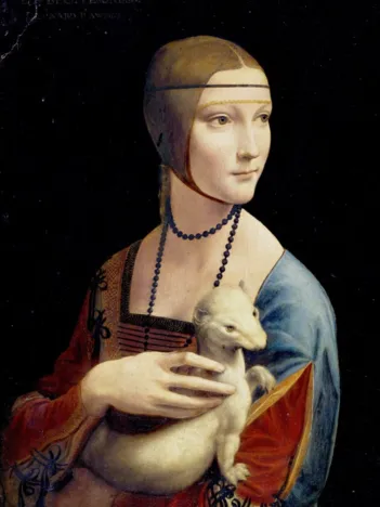 Produit Léonard de Vinci : La Dame à l'Hermine, 1489 Image