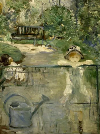 Produit Berthe Morisot : La Chaise en Osier, 1882 Image