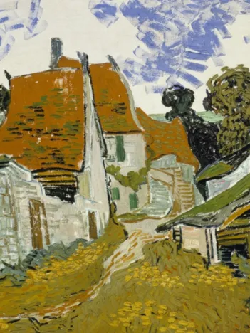 Produit Vincent Van Gogh - Street in Auvers-sur-Oise, 1890 Image