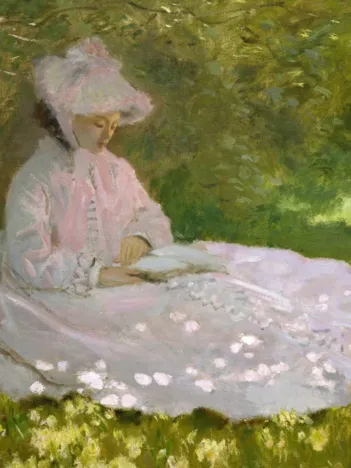 Produit Claude Monet - Springtime, 1872 Image